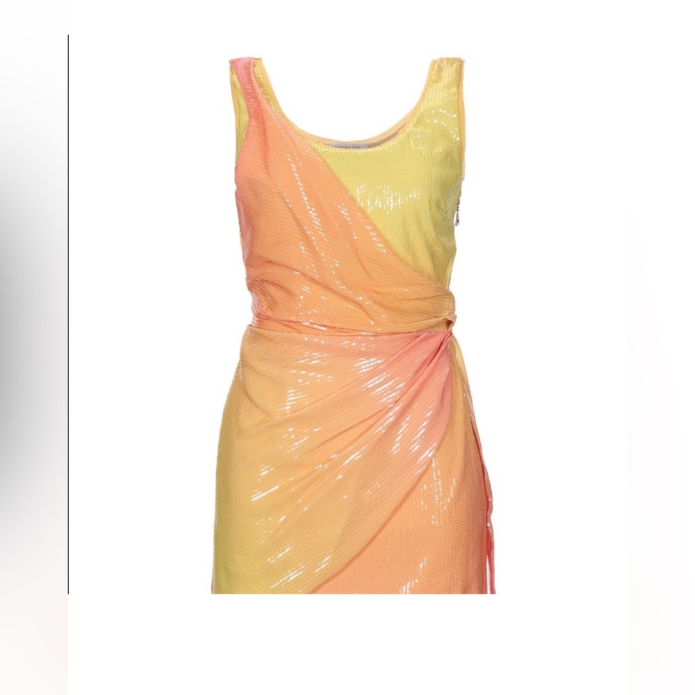 SOLD OUT Patrizia Pepe Fully Sequined Ombré Mini Dress